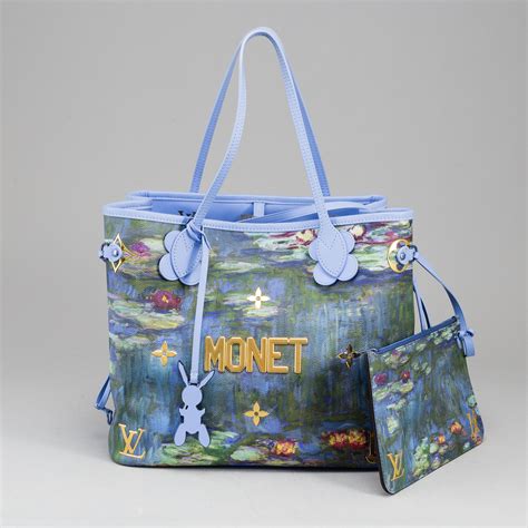 jeff koons louis vuitton|louis vuitton monet bag.